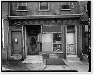 King Street, 200 Block, 216 King Street (Commercial Building), Wilmington, New Castle County, DE - 2, Historic Print