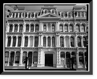 Masonic Hall & Grand Theater, 818 North Market Street, Wilmington, New Castle County, DE - 2 Classic, Vintage Print