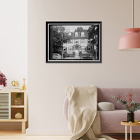 Historic Framed Print, Samuel Canby House, 1401 North Market Street, Wilmington, New Castle County, DE - 2,  17-7/8" x 21-7/8"