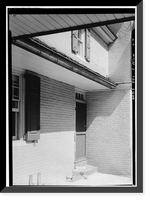 Historic Framed Print, Samuel Canby House, 1401 North Market Street, Wilmington, New Castle County, DE - 4,  17-7/8" x 21-7/8"