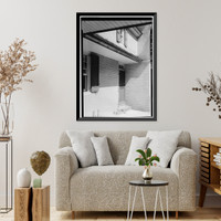 Historic Framed Print, Samuel Canby House, 1401 North Market Street, Wilmington, New Castle County, DE - 4,  17-7/8" x 21-7/8"