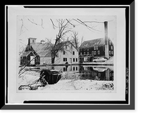 Garrett Snuff Mill, Route 82, Yorklyn, New Castle County, DE - 21, Vintage Print