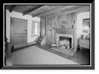 Historic Framed Print, Ship-Carpenter's House, Main Street, Bethel, Sussex County, DE - 2,  17-7/8" x 21-7/8"