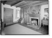 Historic Framed Print, Ship-Carpenter's House, Main Street, Bethel, Sussex County, DE - 2,  17-7/8" x 21-7/8"