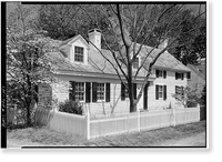 Historic Framed Print, Ship Carpenter's House, Main Street, Bethel, Sussex County, DE,  17-7/8" x 21-7/8"