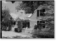 Historic Framed Print, Ship Carpenter's House, Main Street, Bethel, Sussex County, DE - 2,  17-7/8" x 21-7/8"