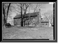 Historic Framed Print, Dr. John R. Sudler House, North Main Street, Bridgeville, Sussex County, DE - 5,  17-7/8" x 21-7/8"