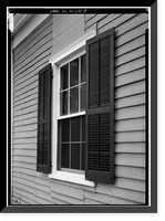 Historic Framed Print, Blackwater Presbyterian Church, State Road 54, Clarksville vicinity, Sussex County, DE - 8,  17-7/8" x 21-7/8"