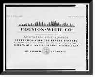 Houston-White Company Mill & Basket Factory, Main Street & Railroad Avenue, Millsboro, Sussex County, DE - 28, Antique Print