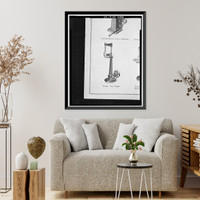 Historic Framed Print, Houston-White Company Mill & Basket Factory, Main Street & Railroad Avenue, Millsboro, Sussex County, DE - 42,  17-7/8" x 21-7/8"