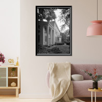 Historic Framed Print, Causey House, 2 Causey Avenue, Milford, Sussex County, DE - 2,  17-7/8" x 21-7/8"