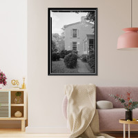 Historic Framed Print, Causey House, 2 Causey Avenue, Milford, Sussex County, DE - 5,  17-7/8" x 21-7/8"