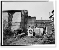 Historic Framed Print, Milford Ice & Coal Company, 18 Maple Avenue, Milford, Sussex County, DE - 4,  17-7/8" x 21-7/8"