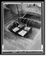 Historic Framed Print, Milford Ice & Coal Company, 18 Maple Avenue, Milford, Sussex County, DE - 14,  17-7/8" x 21-7/8"