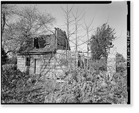 Historic Framed Print, Potter Mansion, Routes 201 & 202 vicinity, Milford vicinity, Sussex County, DE,  17-7/8" x 21-7/8"