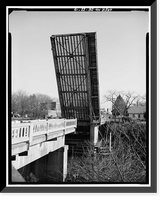 Rehoboth Avenue Bridge, State Route 1A (Rehoboth Avenue) over Lewes & Reho, Rehoboth Beach, Sussex County, DE - 15 Classic, Antique Wall Art