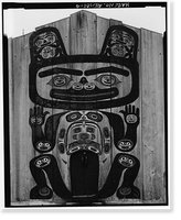 Chief Shakes House, Shakes Island, Wrangell, Wrangell-Petersburg Census Area, AK - 4, Antique Print