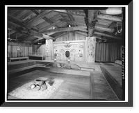 Chief Shakes House, Shakes Island, Wrangell, Wrangell-Petersburg Census Area, AK - 5, Vintage Wall Art