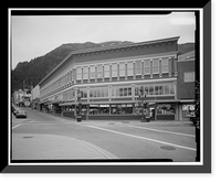 Downtown (Commercial Buildings), Franklin & Front Streets, Juneau, Juneau Borough, AK - 5, Antique Poster