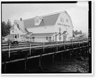Sons of Norway Hall, Indian Street, Petersburg, Wrangell-Petersburg Census Area, AK, Vintage Print