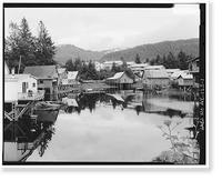 Town of Petersburg, Petersburg, Wrangell-Petersburg Census Area, AK Classic, Antique Print