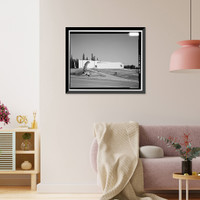 Historic Framed Print, University of Alaska Museum, Yukon & Sheenjnk, Fairbanks, Fairbanks North Star Borough, AK,  17-7/8" x 21-7/8"