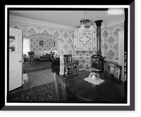Historic Framed Print, Wickersham House, Alaskaland, Fairbanks, Fairbanks North Star Borough, AK - 3,  17-7/8" x 21-7/8"