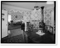 Historic Framed Print, Wickersham House, Alaskaland, Fairbanks, Fairbanks North Star Borough, AK - 3,  17-7/8" x 21-7/8"