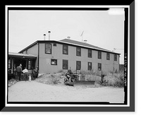 Historic Framed Print, Agricultural Experiment Station, Kodiak Cottage, Matanuska Trunk Road, Palmer vicinity, Matanuska-Susitna Borough, AK,  17-7/8" x 21-7/8"