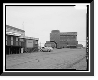Historic Framed Print, Arctic Slope Regional Corporation Office Building, Agvik & Kiogak Streets, Barrow, North Slope Borough, AK,  17-7/8" x 21-7/8"