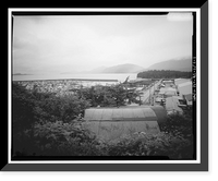Historic Framed Print, City of Cordova, Cordova, Valdez-Cordova Census Area, AK,  17-7/8" x 21-7/8"