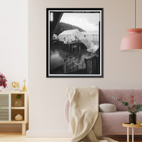 Historic Framed Print, Morpac Cannery, Ocean Dock Road, Cordova, Valdez-Cordova Census Area, AK - 2,  17-7/8" x 21-7/8"