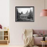 St. George's Episcopal Church, Lake Avenue, between First & Second Streets, Cordova, Valdez-Cordova Census Area, AK - 2, Vintage Print