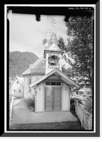 Historic Framed Print, St. Nicholas Russian Orthodox Church, 326 Fifth Street, Juneau, Juneau Borough, AK - 2,  17-7/8" x 21-7/8"