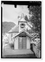 Historic Framed Print, St. Nicholas Russian Orthodox Church, 326 Fifth Street, Juneau, Juneau Borough, AK - 2,  17-7/8" x 21-7/8"