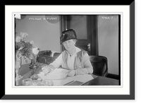 Historic Framed Print, Mrs. Ellen A. O'Grady,  17-7/8" x 21-7/8"