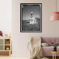Ascension of Our Lord Russian Orthodox Church, Karluk, Kodiak Island Borough, AK - 3, Antique Poster