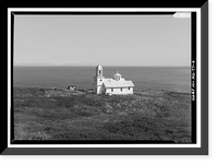 Ascension of Our Lord Russian Orthodox Church, Karluk, Kodiak Island Borough, AK - 4, Vintage Print