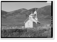 Ascension of Our Lord Russian Orthodox Church, Karluk, Kodiak Island Borough, AK - 7 Classic, Vintage Wall Art