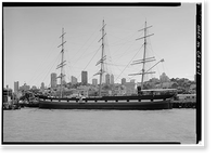 Ship BALCLUTHA, 2905 Hyde Street Pier, San Francisco, San Francisco County, CA, Historic Reproduction