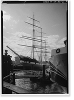 Ship BALCLUTHA, 2905 Hyde Street Pier, San Francisco, San Francisco County, CA - 2, Historic Reproduction