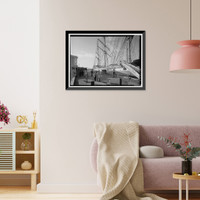 Ship BALCLUTHA, 2905 Hyde Street Pier, San Francisco, San Francisco County, CA - 4, Vintage Print