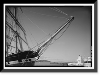 Ship BALCLUTHA, 2905 Hyde Street Pier, San Francisco, San Francisco County, CA - 6 Classic, Historic Print