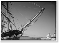 Ship BALCLUTHA, 2905 Hyde Street Pier, San Francisco, San Francisco County, CA - 6 Classic, Historic Print