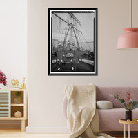 Ship BALCLUTHA, 2905 Hyde Street Pier, San Francisco, San Francisco County, CA - 13, Antique Print