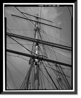 Ship BALCLUTHA, 2905 Hyde Street Pier, San Francisco, San Francisco County, CA - 26, Vintage Print