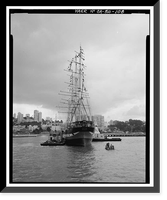 Ship BALCLUTHA, 2905 Hyde Street Pier, San Francisco, San Francisco County, CA - 108, Antique Print
