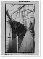 Ship BALCLUTHA, 2905 Hyde Street Pier, San Francisco, San Francisco County, CA - 131, Vintage Print