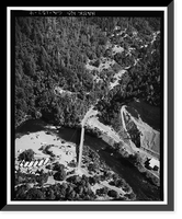Chili Bar Bridge, Spanning South Fork of American River at State Hig, Placerville vicinity, El Dorado County, CA - 4, Vintage Poster