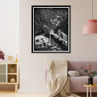 Chili Bar Bridge, Spanning South Fork of American River at State Hig, Placerville vicinity, El Dorado County, CA - 4, Vintage Poster